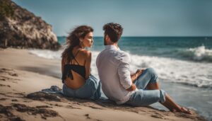 Enneagram 9 and ENTJ Compatibility 1 two people hanging out beside the beach